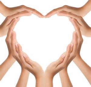 Many Hands make Light Work of the One Heart